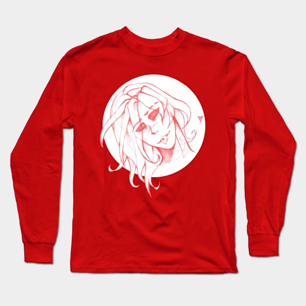 Sweet Conner Long Sleeve T-Shirt by Art by Amara